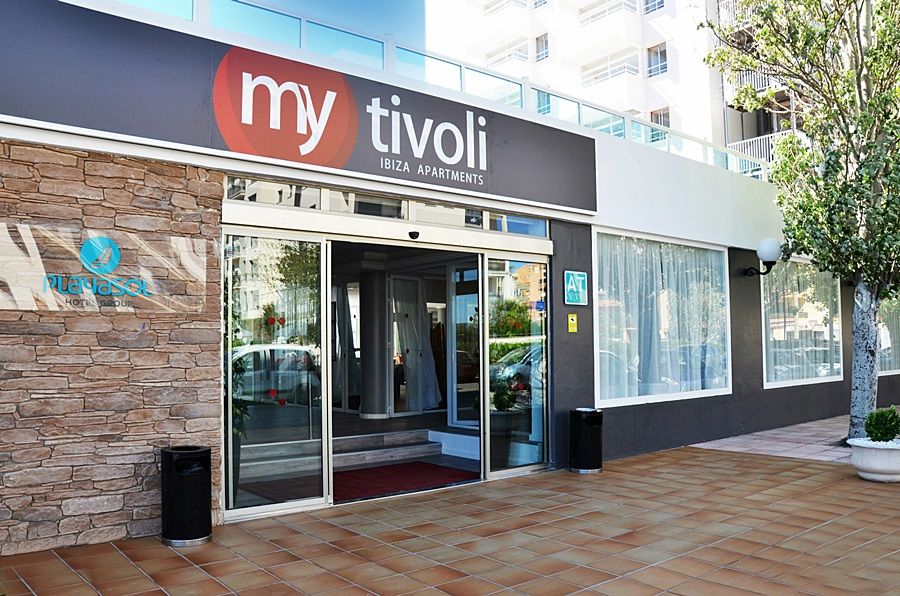 Aparthotel Vibra Tivoli Playa d'en Bossa Exterior foto